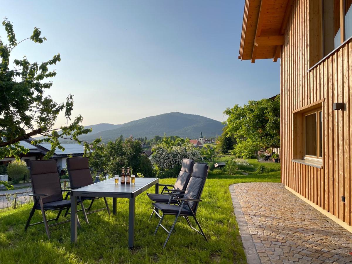 Bayerwald Chalet Kaitersberg Mit Sauna, Sonnenterrasse Und Garten Arnbruck Buitenkant foto